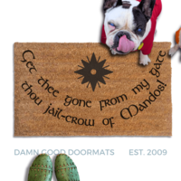 Lord of the RINGS THEMED DOORMAT
