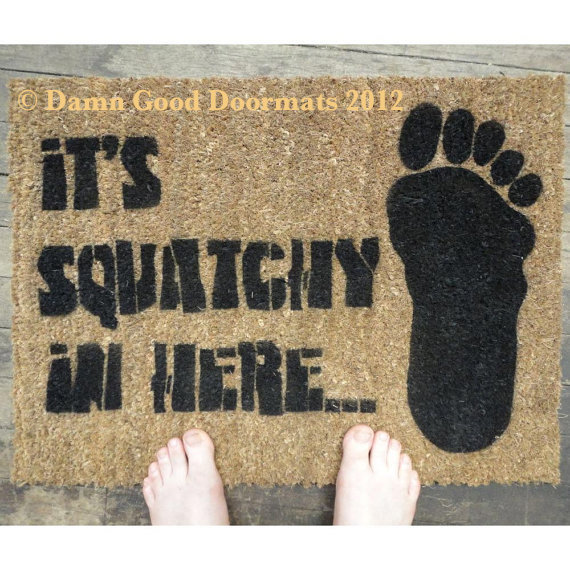 BIGFOOT Sasquatch doormat