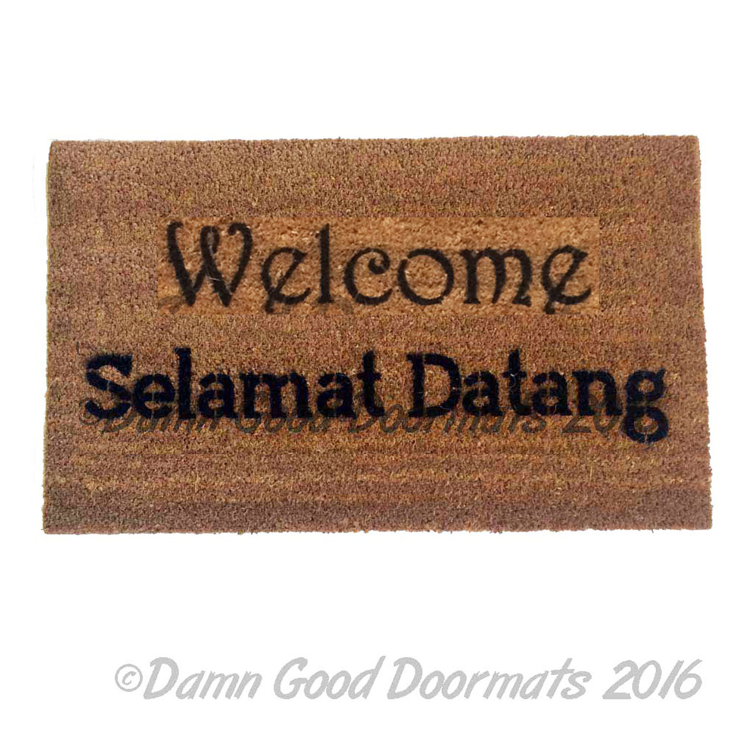 Selamat Datang- Indonesian Welcome doormat