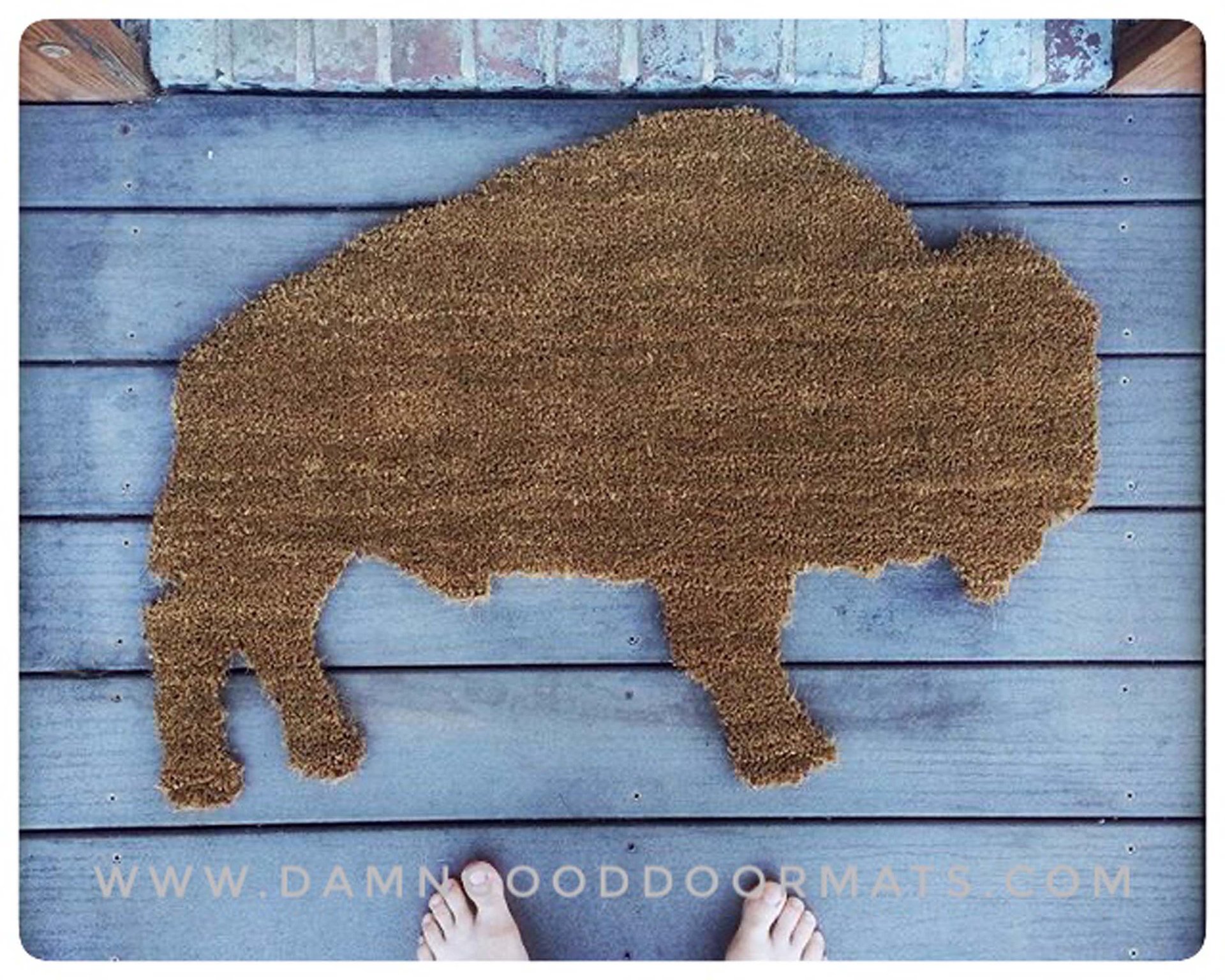 Buffalo doormat