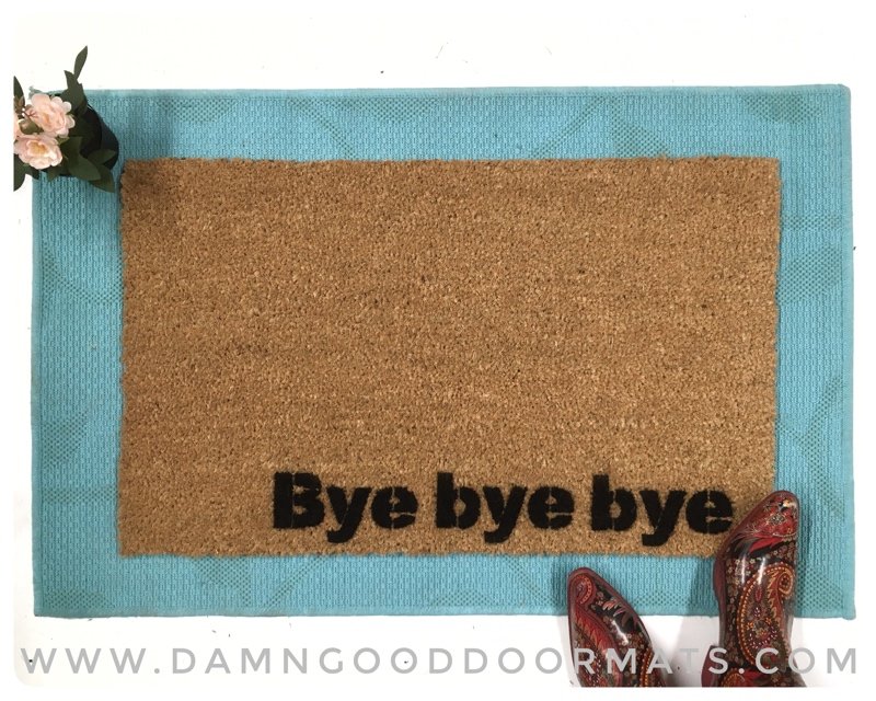 Bye bye bye NYSYNC doormat