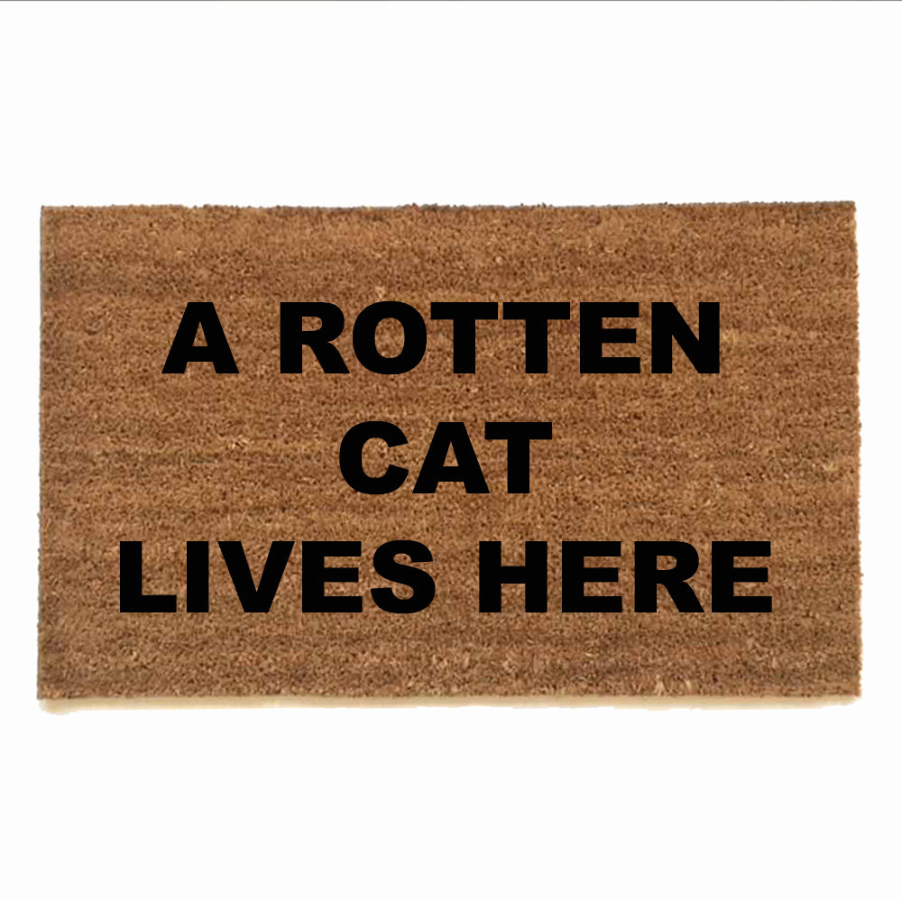 Rotten DOG lives here™ Hocus Pocus Halloween doormat