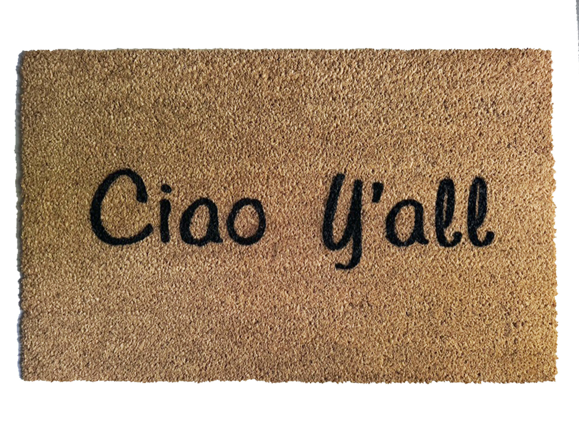 Ciao Y'all Southern Italian doormat