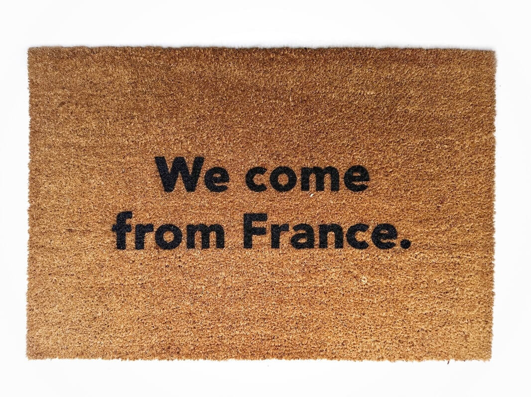 We come from France Coneheads Doormat