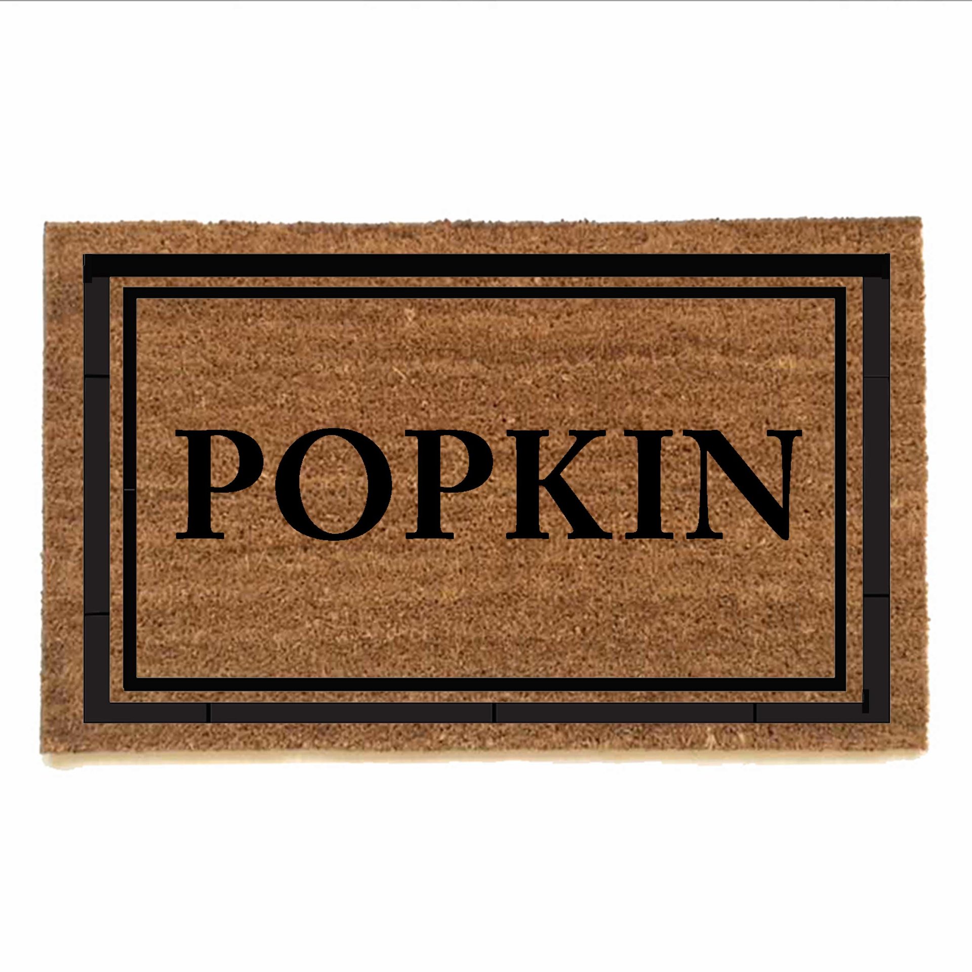 Custom Personalized last name doormat