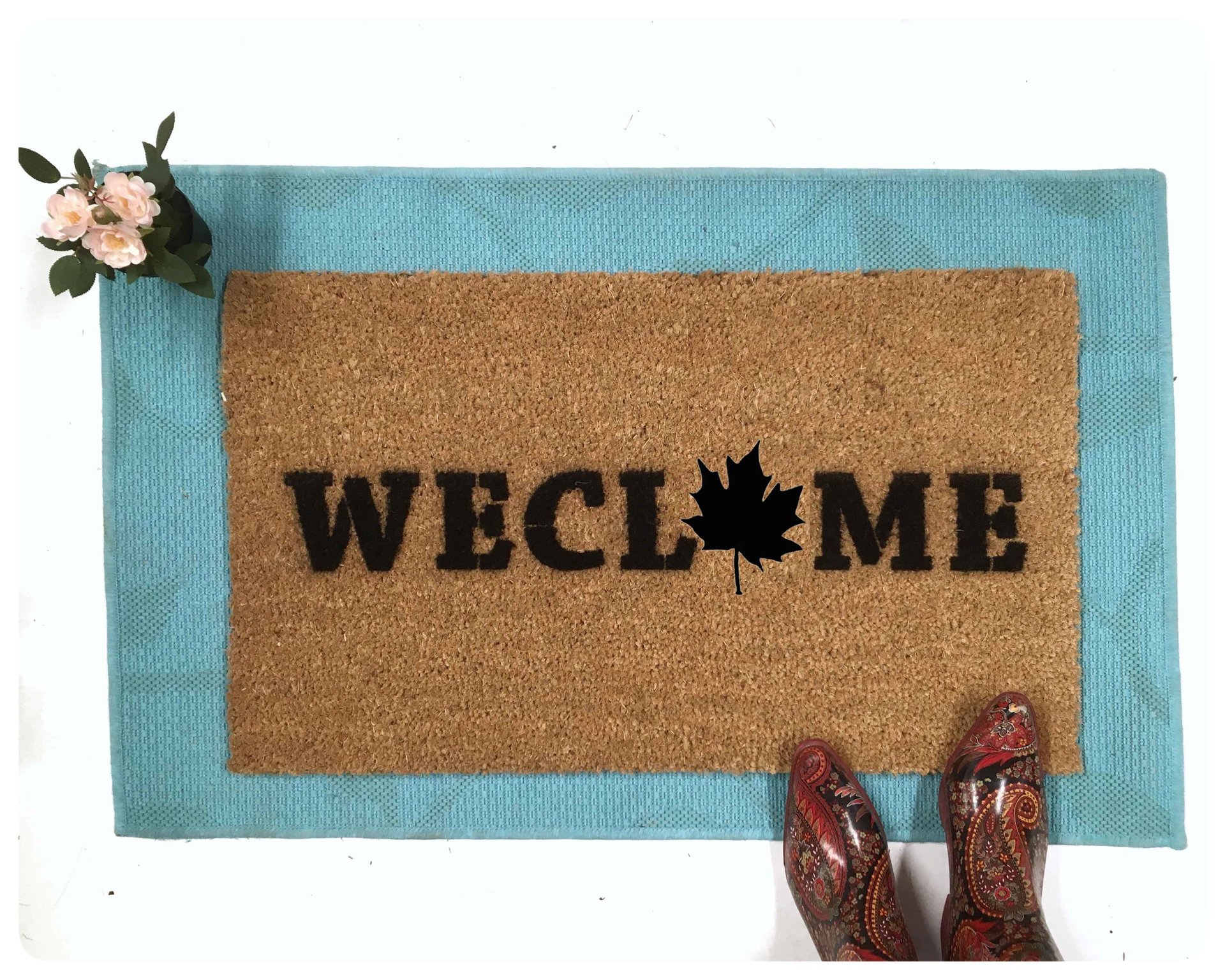 SEASONAL Welcome doormat