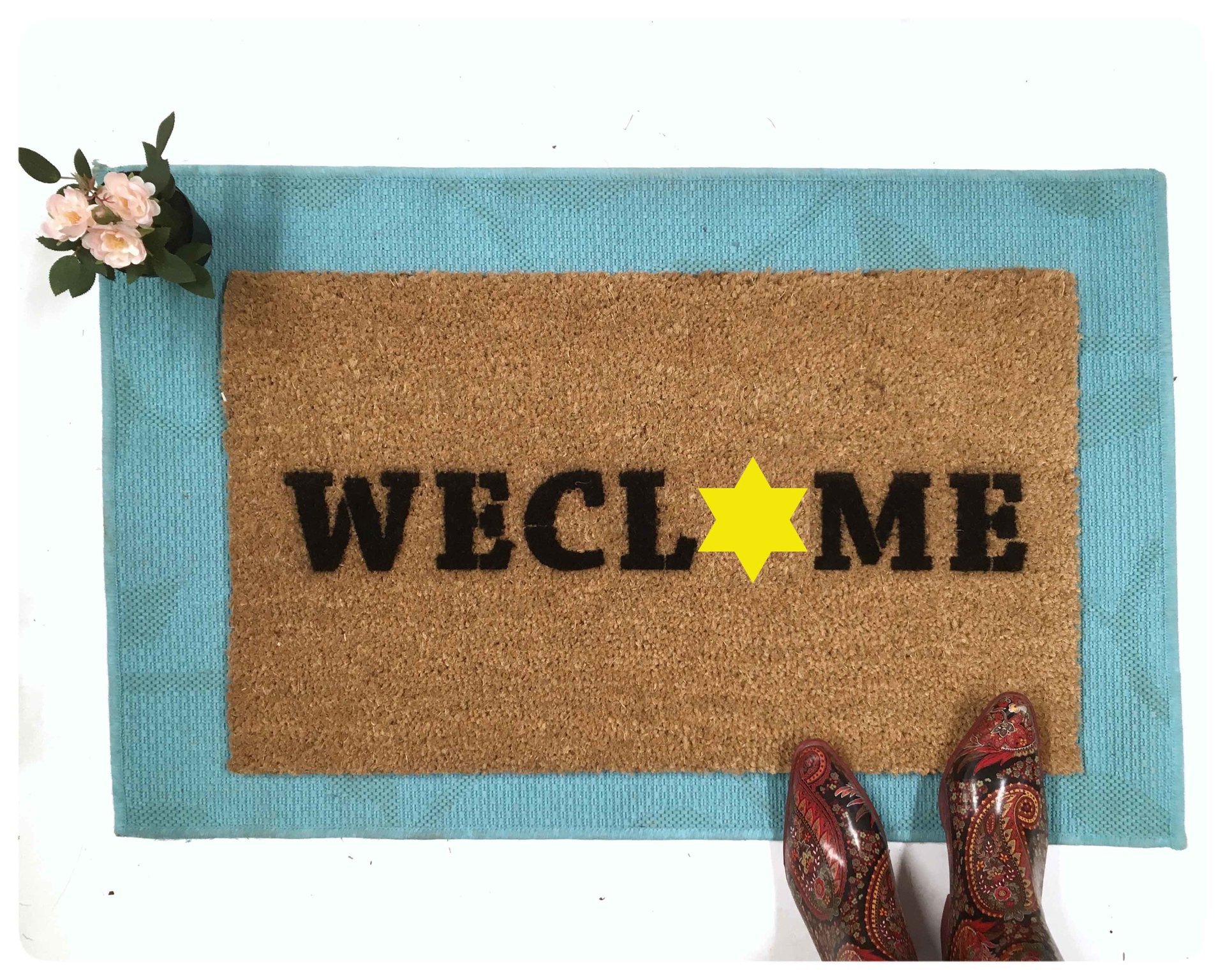 SEASONAL Welcome doormat