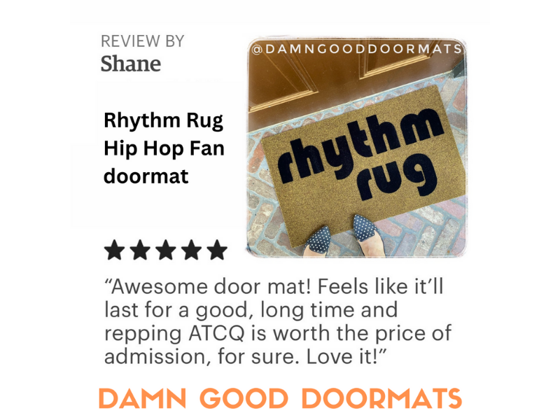 Custom Personalized last name doormat