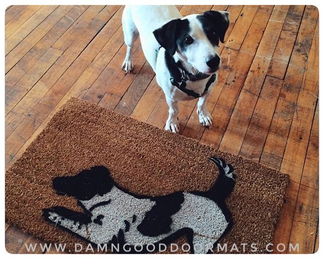 Jack Russell Terrier dog lover doormat