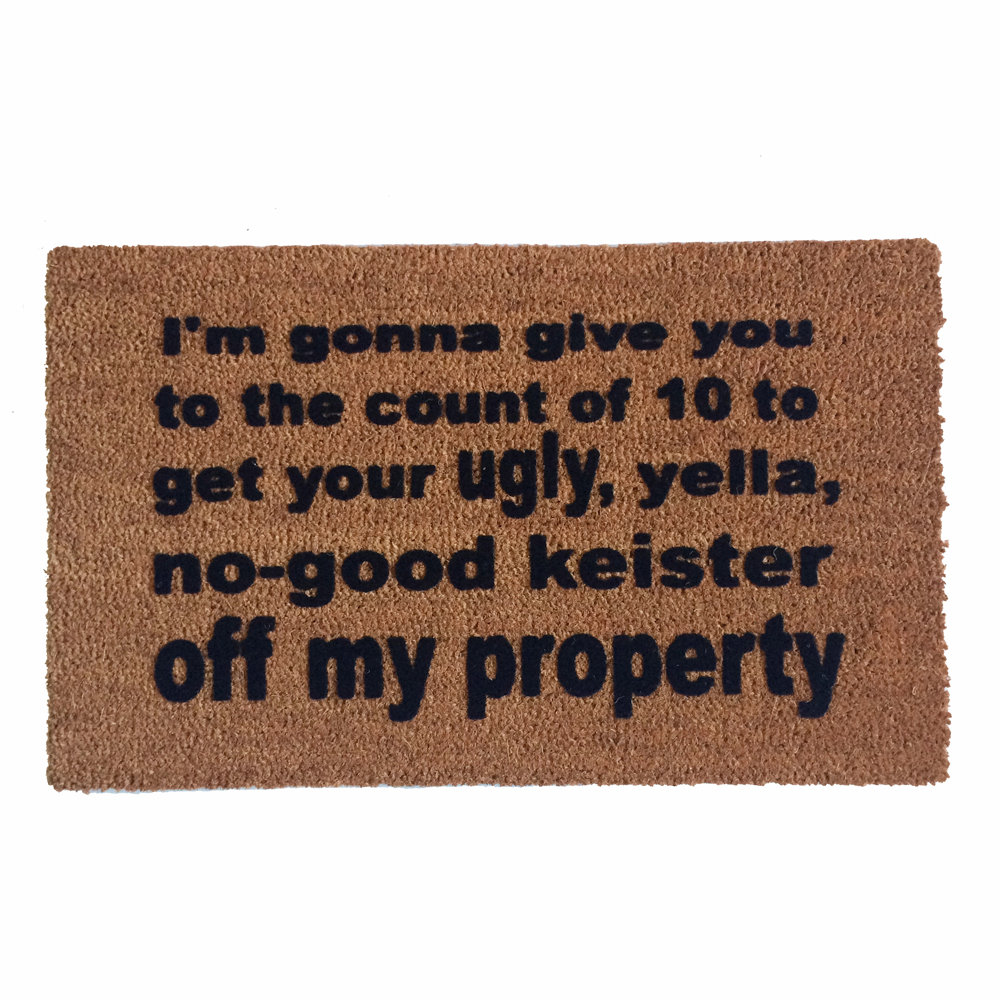 If you can read this, you're not 6 feet away Social Distancing doormat