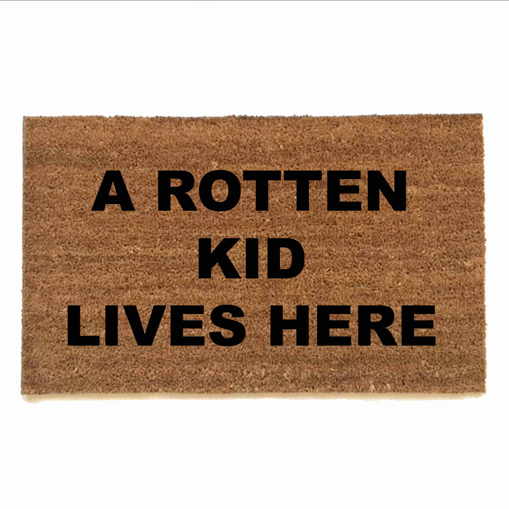 Rotten DOG lives here™ Hocus Pocus Halloween doormat