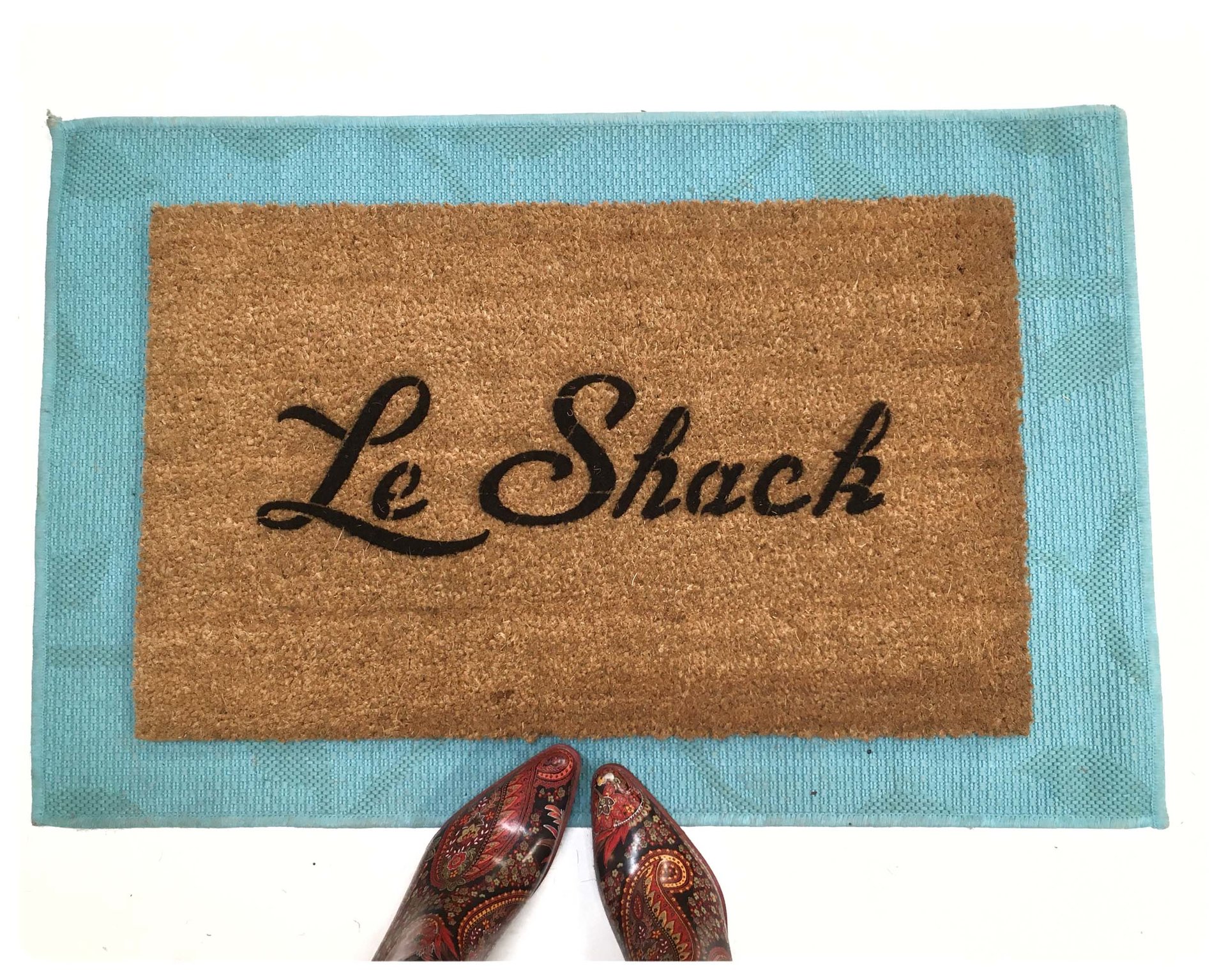 Le Shack™ funny French doormat