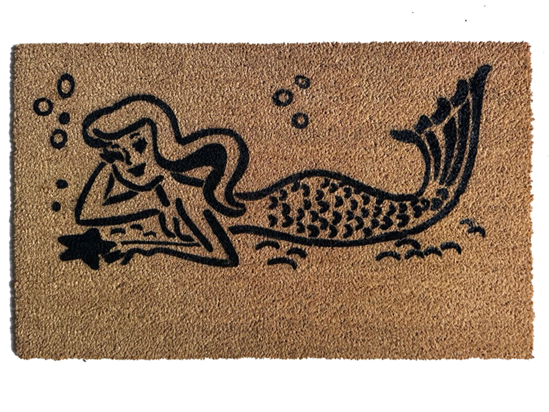 Welcome to the Mermaid Hood funny doormat