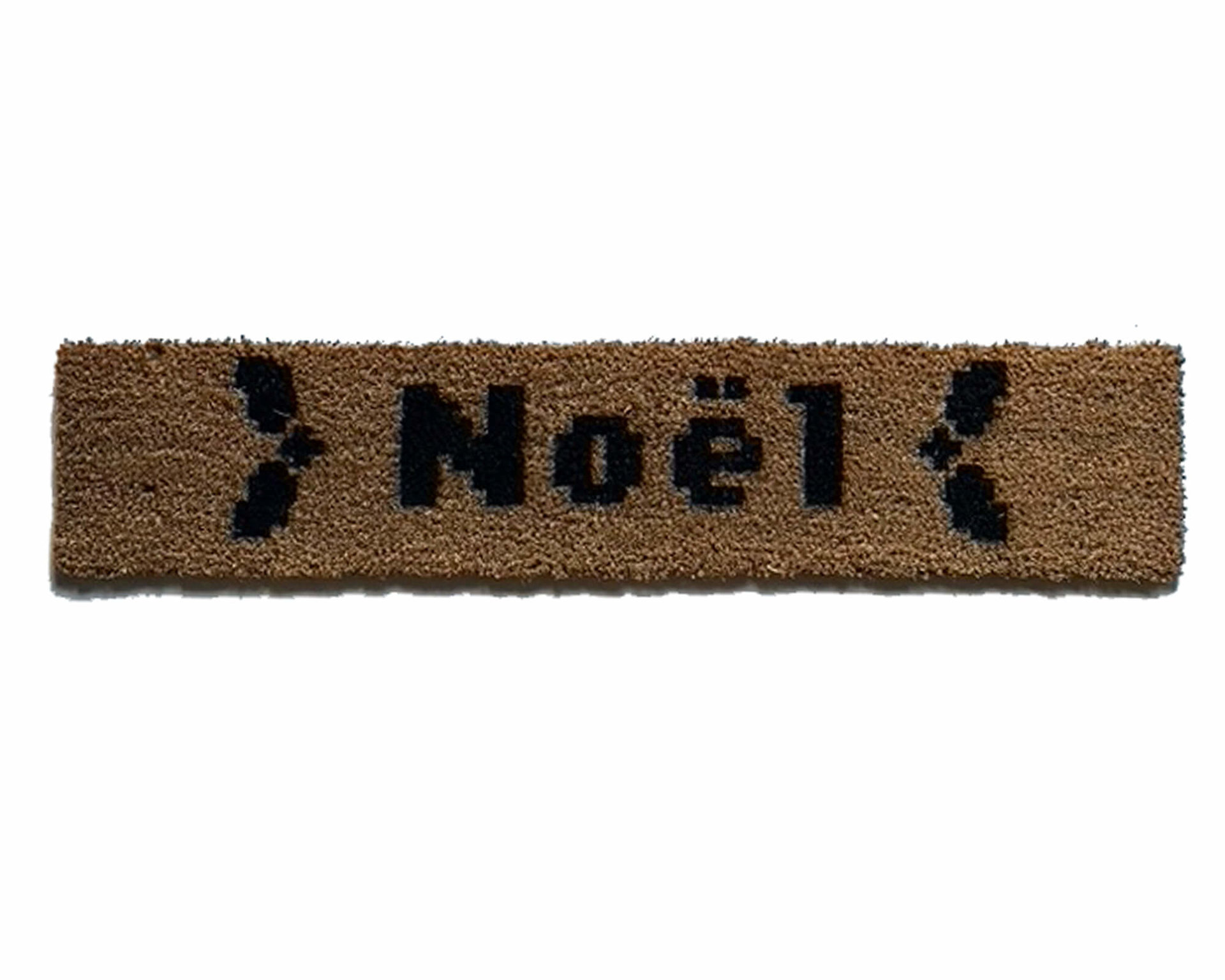 Nerdy Noel skinny coir doormat