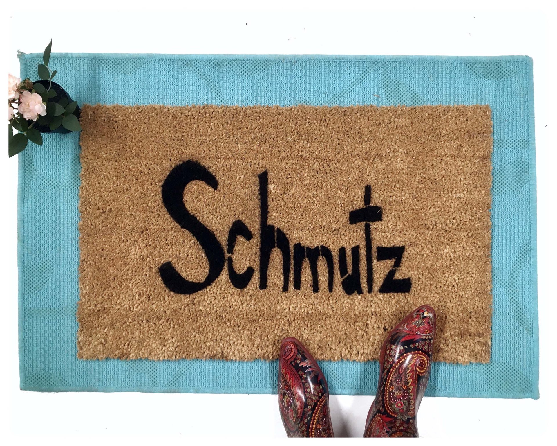 schmutz yiddish doormat judaica jewish Hanukkah