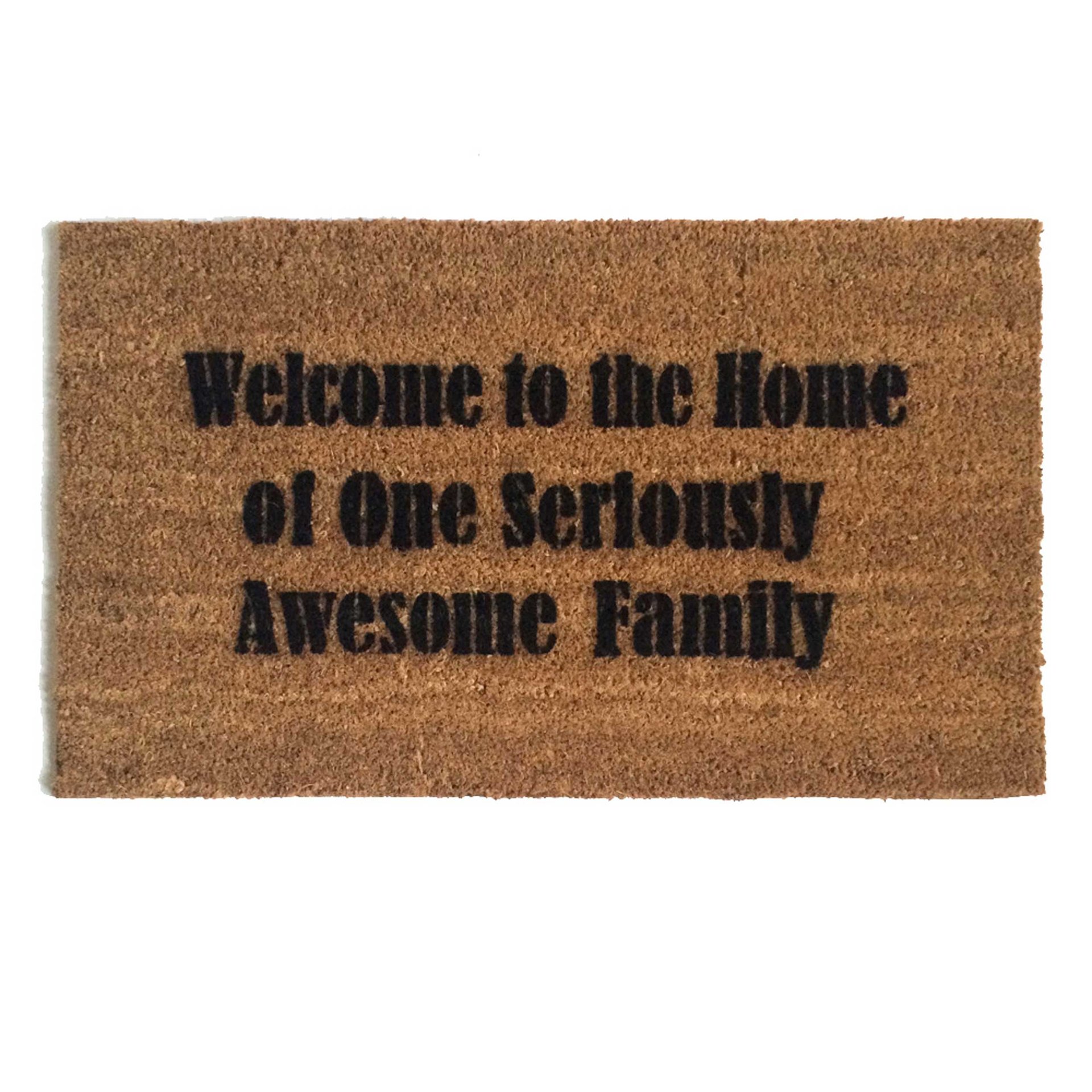 Welcome to the home of one Seriously Awesome Family™