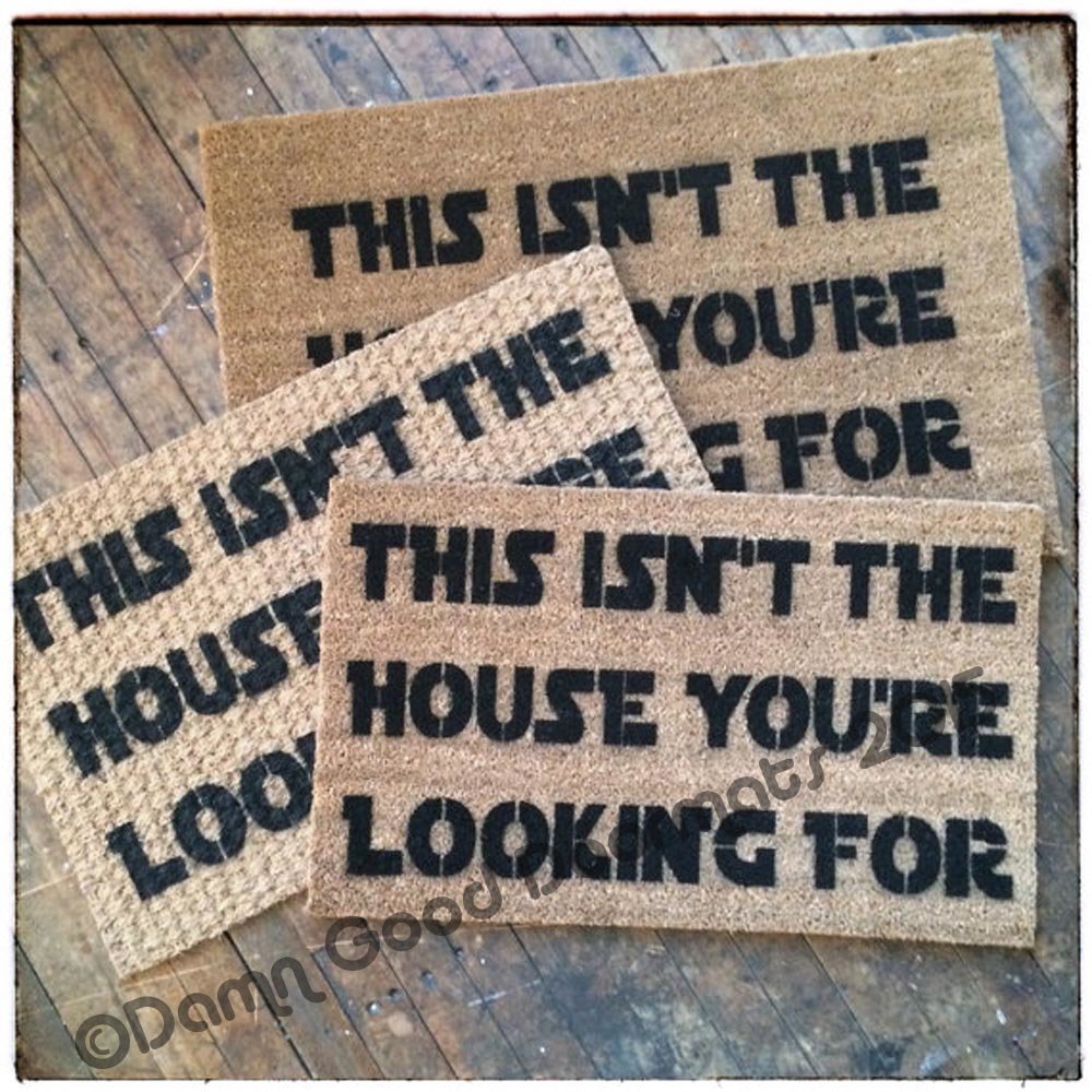 PUG Yoda Gorgeous Star Wars doormat