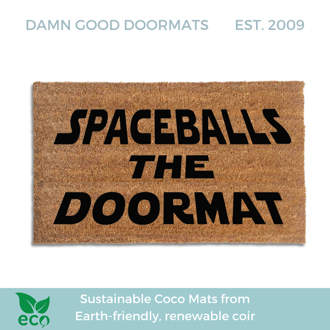 Spaceballs the Doormat funny star wars nerdy doormat