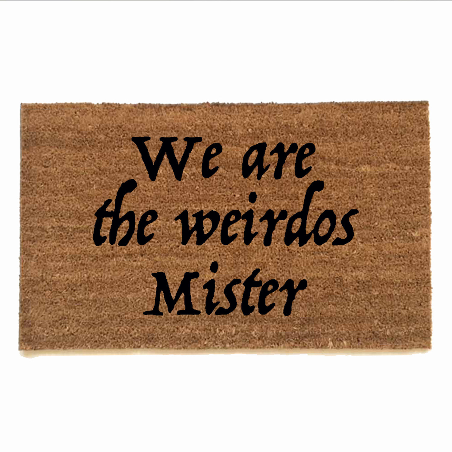 The Craft We are the Weirdos doormat