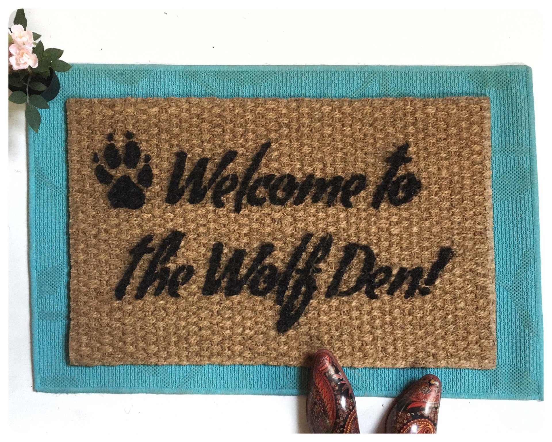 Welcome to the Wolf Den! doormat