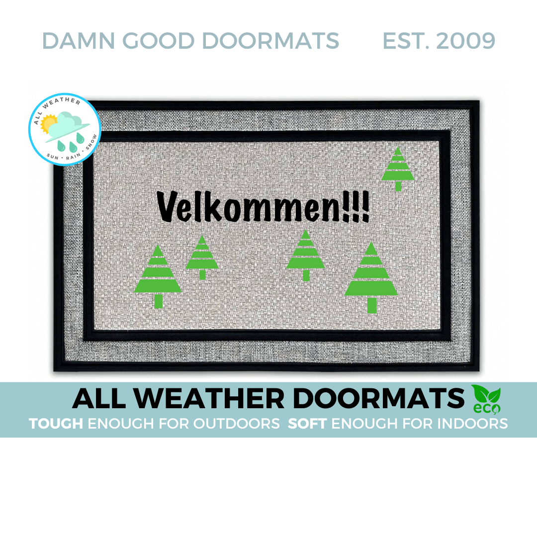Velkommen Trees doormat