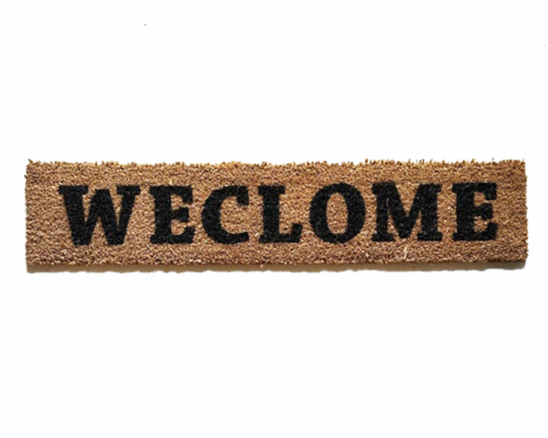 WECLOME, funny dyslexic "Still Game" doormat