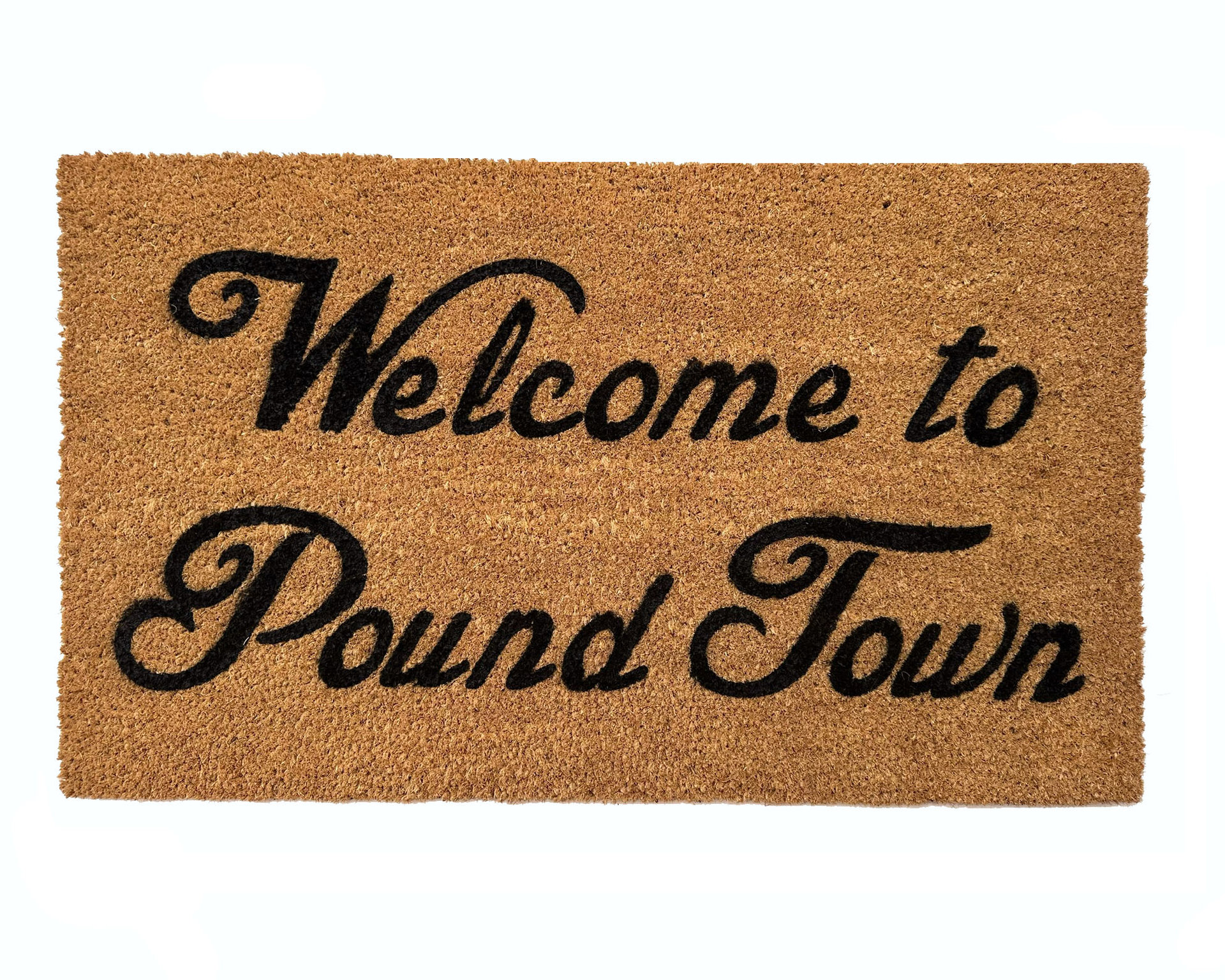 Welcome to Pound Town sex time funny rescue dog rude outdoor mature