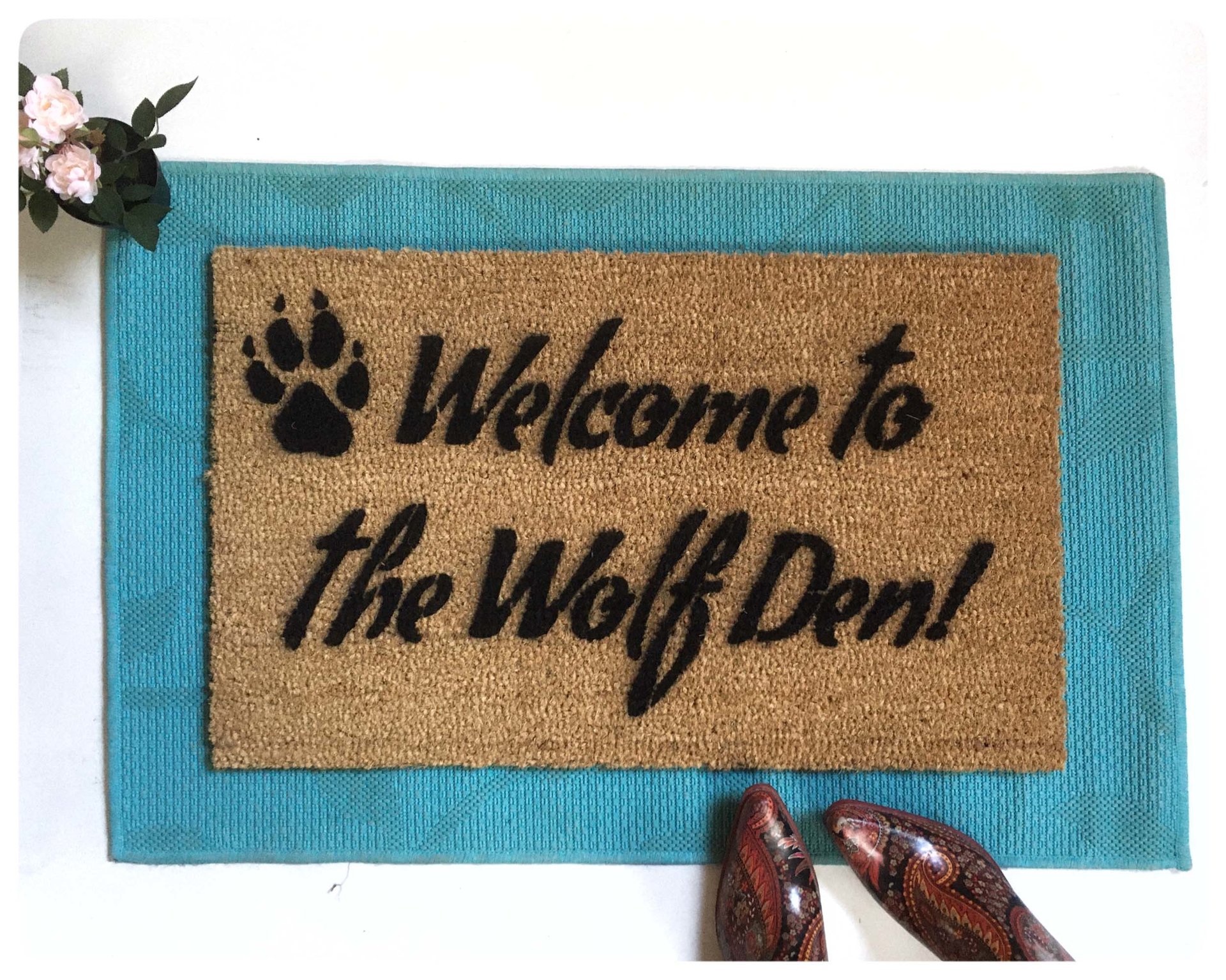 Welcome to the Wolf Den! doormat