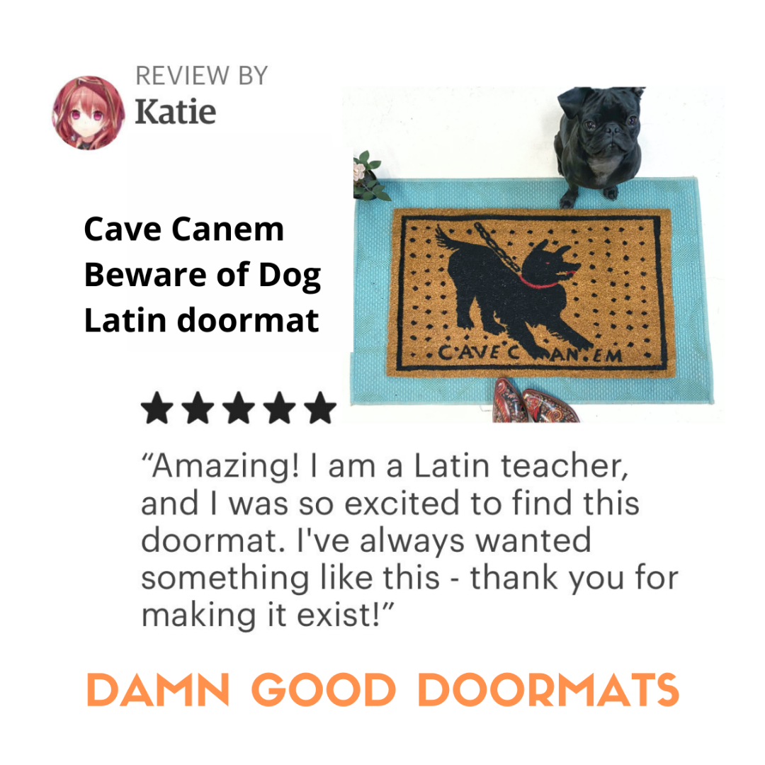 feline fine cat lover doormat