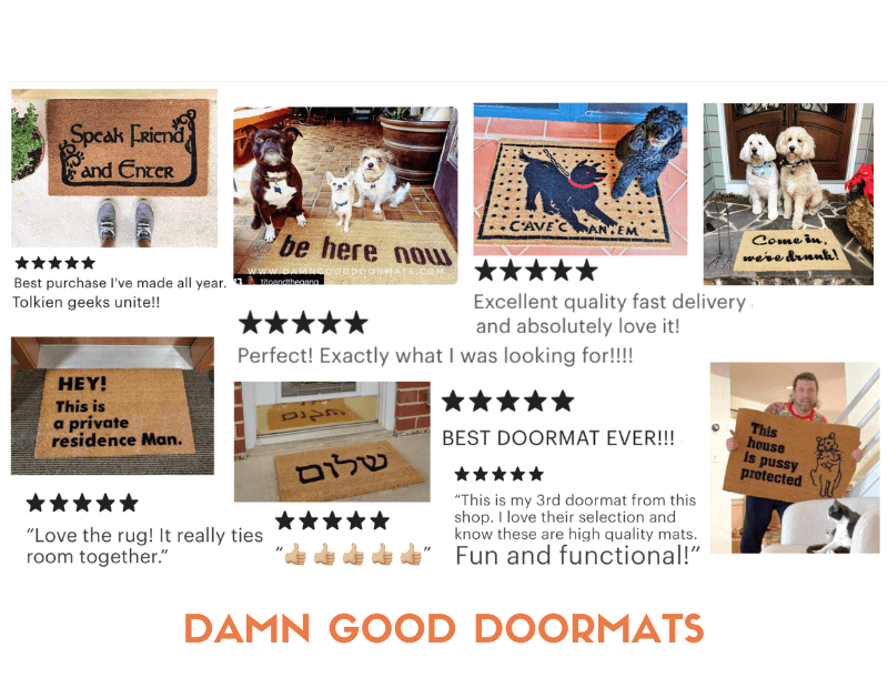 Live long & party on funny doormat | Damn Good Doormats