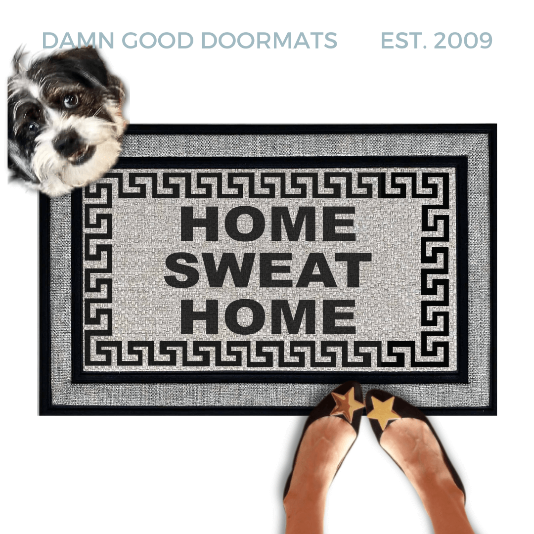 Home Sweat Home | Still Game gym doormat