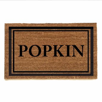Custom Personalized last name doormat