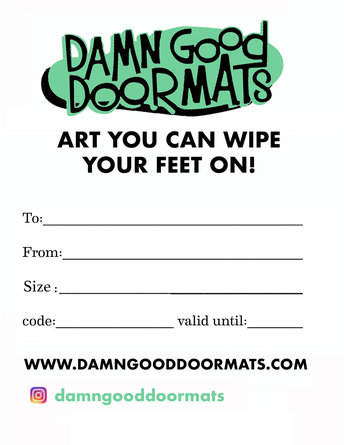 DAMN GOOD DOORMAT GIFT CARD