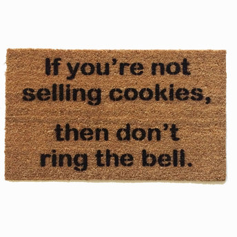 Girl Scout cookie doormat