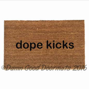 dope kicks doormat