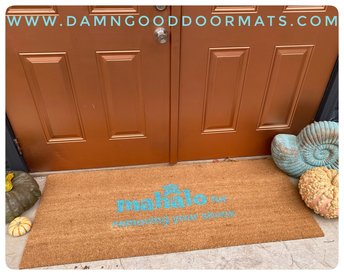 Mahalo for removing your slippahs, Hawaiian, tiki style, sweet doormat