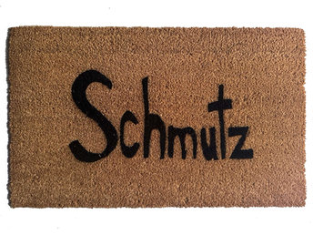 schmutz yiddish doormat judaica jewish Hanukkah gift