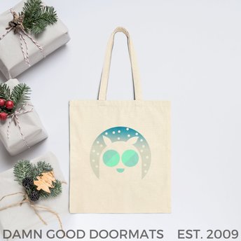 Mothman Tote Bag | Cute Cryptid | Damn Good Doormats