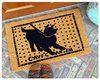 cave canem pompeii mosaic beware of dog coir doormat