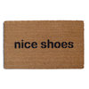 ONE LINE nice shoes doormat