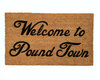 Welcome to Pound Town sex time funny rescue dog rude outdoor mature