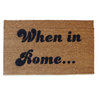 When in Rome Anchorman Ron Burgundy doormat